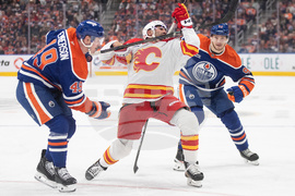Flames Oilers Hockey