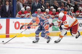 Flames Oilers Hockey