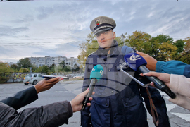 „Пътна полиция“ - пешеходен травматизъм - превенция - инспектор Иво Биков - брифинг