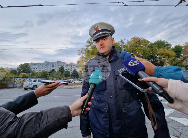 „Пътна полиция“ - пешеходен травматизъм - превенция - инспектор Иво Биков - брифинг