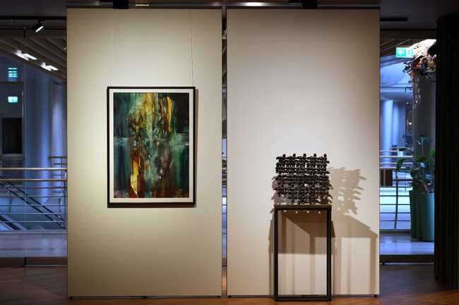 Художникът Любомил Драганов и скулпторът Борислав Алексиев изследват пулса на формата