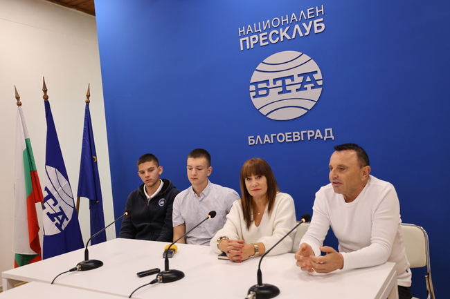 Пресконференция по повод началото на учебната година в Центъра за личностно и творческо развитие на децата на Благоевград