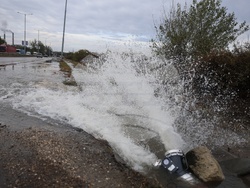 Русе - дъжд - обстановка