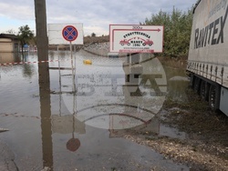 Русе - дъжд - обстановка