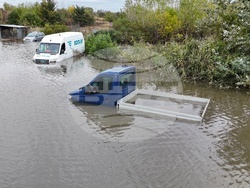 Русе - дъжд - обстановка