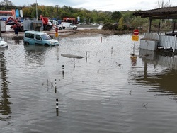 Русе - дъжд - обстановка