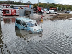 Русе - дъжд - обстановка