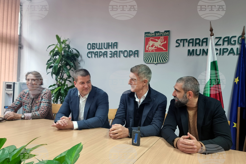 Стара Загора - Джанлука Палиука - визита