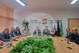 Стара Загора - Джанлука Палиука - визита