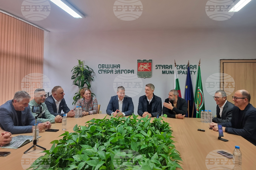 Стара Загора - Джанлука Палиука - визита