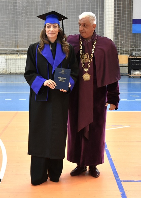 Александра Жекова, Димитър Кузманов, Владимир Зографски, Светослав Вуцов, Енчо Керязов и други известни спортисти получиха дипломите си на церемония в Национална спортна академия "Васил Левски"