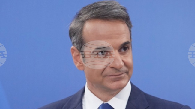 АНА-МПА: Гръцкият премиер Мицотакис ще бъде в Лондон в понеделник