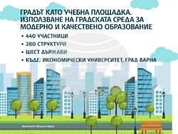 Възможностите на града като учебна площадка обсъждат специалисти на международен образователен форум във Варна