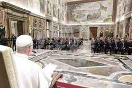 Ватикана - Папа Лъв XIV - новинарски агенции - среща