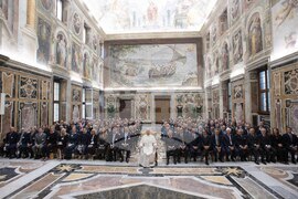 Ватикана - Папа Лъв XIV - новинарски агенции - среща