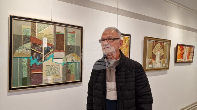 Самостоятелната изложба "Отражения" на Радослав Ценов бе открита в Нови пазар