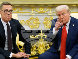 APTOPIX Trump Finland