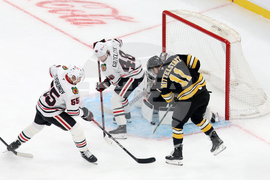 Blackhawks Bruins Hockey