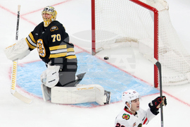 Blackhawks Bruins Hockey