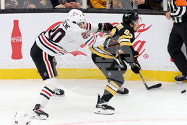 Blackhawks Bruins Hockey