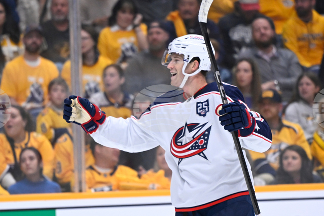 Blue Jackets Predators Hockey