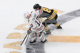 Blackhawks Bruins Hockey
