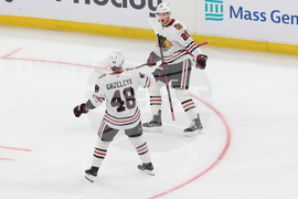 Blackhawks Bruins Hockey