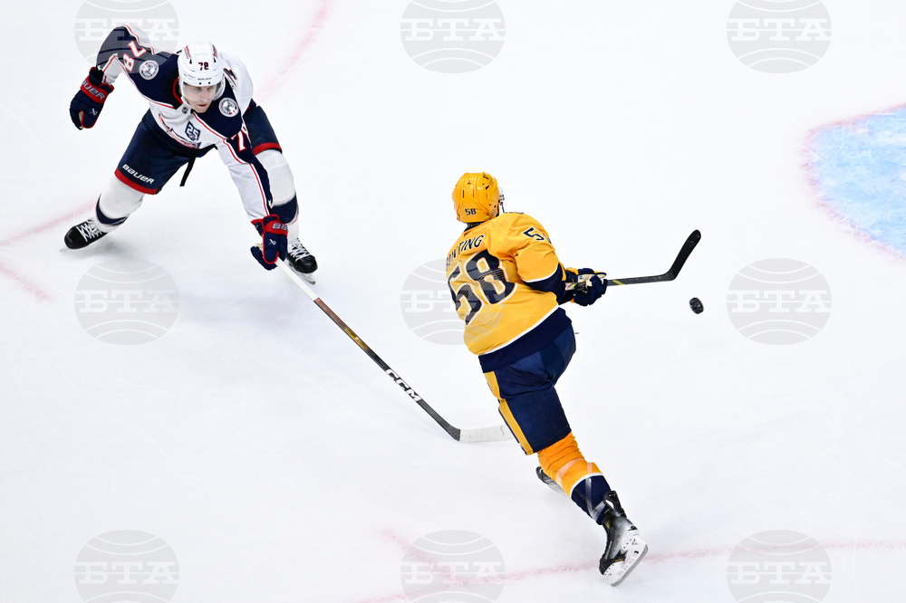 Blue Jackets Predators Hockey