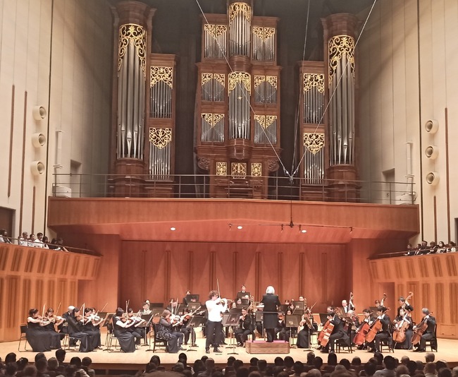 Българският цигулар Георги Райчев взе участие в благотворителен концерт в Токио 