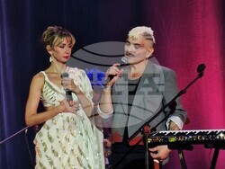 Иво Димчев отбелязва 20 години на експериментална сцена с „Оф! 20“ в зала 1 на НДК, снимки – Даниел Димитров/БТА