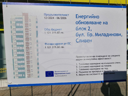 Сливен - саниране - церемония