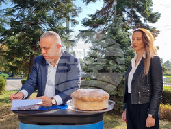 Сливен - саниране - церемония