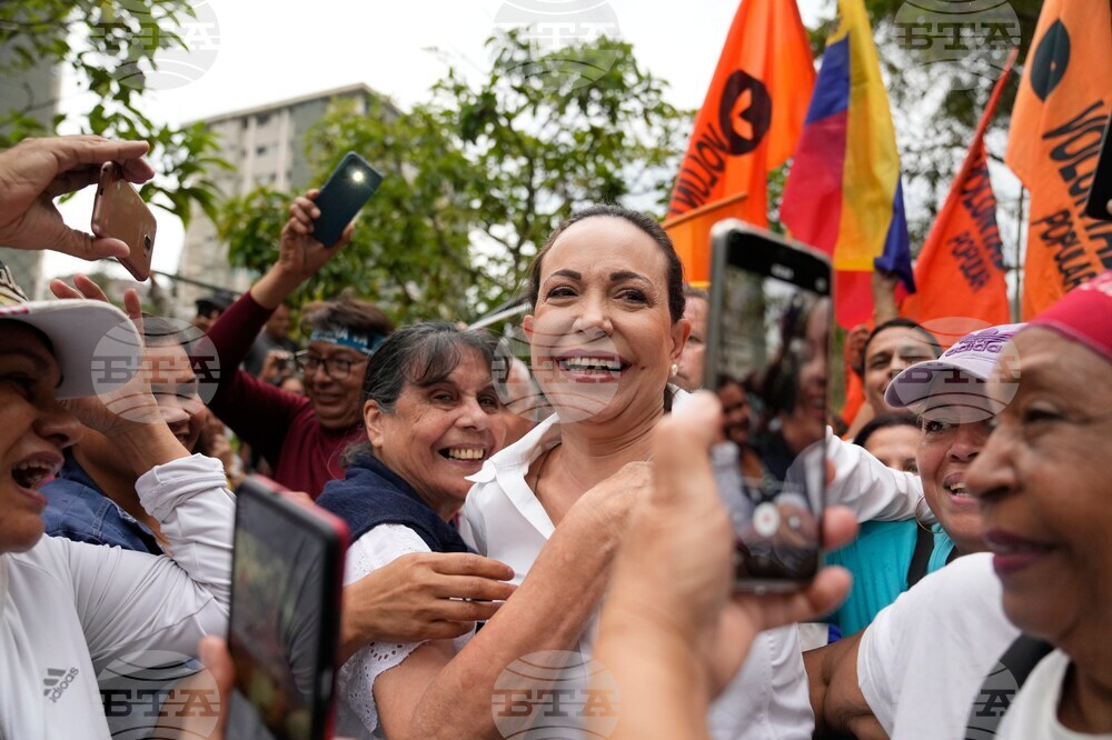 Тръмп каза, че е разговарял с носителката на Нобеловата награда за мир Мария Корина Мачадо