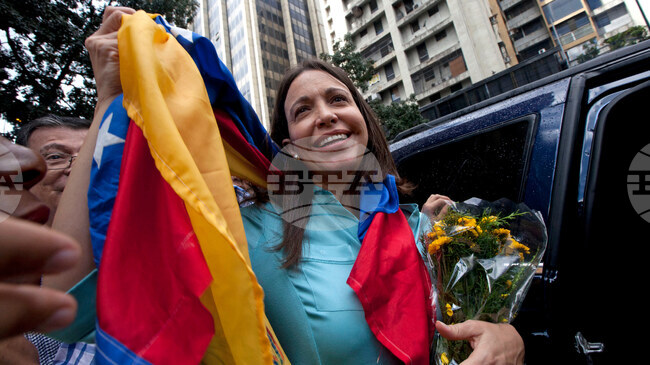 ЕФЕ: Във Венецуела трябва се осъществи "политически преход", заяви носителката на Нобеловата награда за мир Мария Корина Мачадо