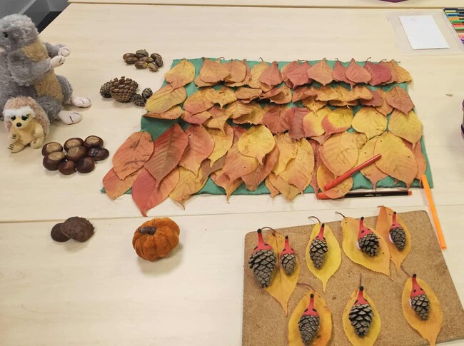 Учениците от Българското съботно училище „АБВ“ в Единбург учиха на български език за даровете на есента