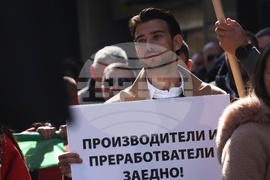 Земеделски организации - „В защита и подкрепа на българското производство!” - протест