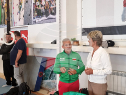 Спортна гимнастика - национални отбори - открита тренировка