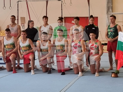 Спортна гимнастика - национални отбори - открита тренировка