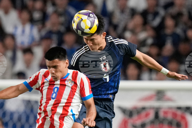 Япония и Парагвай завършиха наравно в приятелска среща