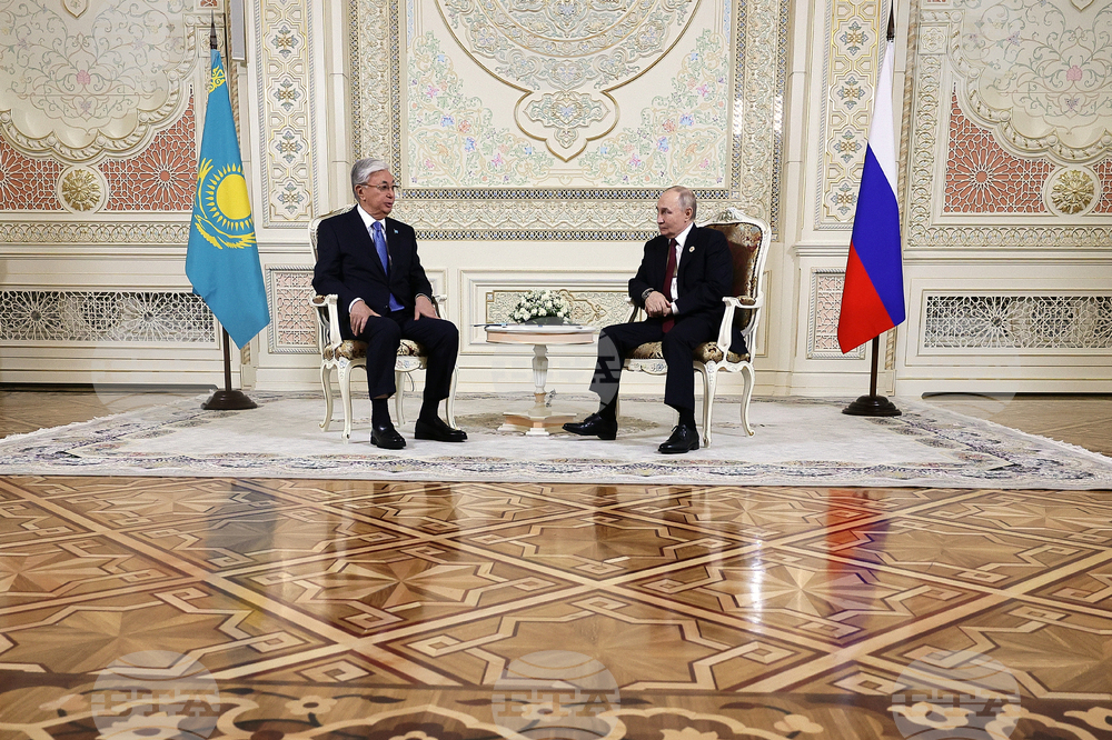 Путин ще обсъди с казахстанския президент газови проекти и американските санкции, съобщи Кремъл