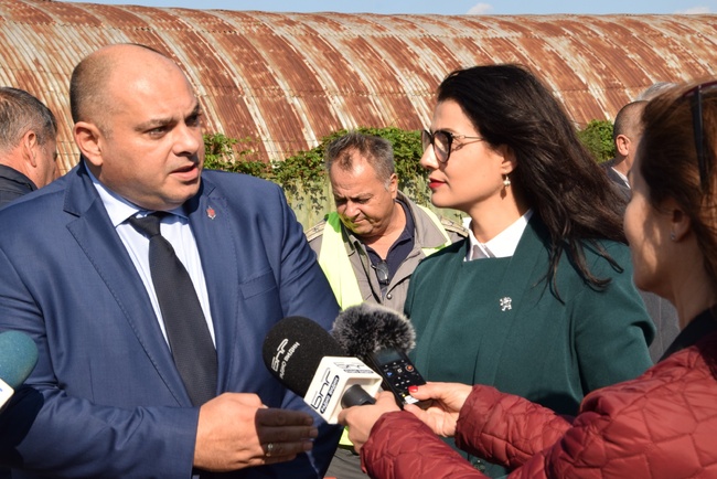 Областният управител на Видин Ани Арутюнян наблюдава съвместно областно учение на съставните части на Единната спасителна система при ПТП