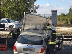 Видин - Съвместно областно учение - Единна спасителна система - щабна тренировка