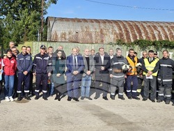 Видин - Съвместно областно учение - Единна спасителна система - щабна тренировка