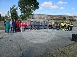 Видин - Съвместно областно учение - Единна спасителна система - щабна тренировка