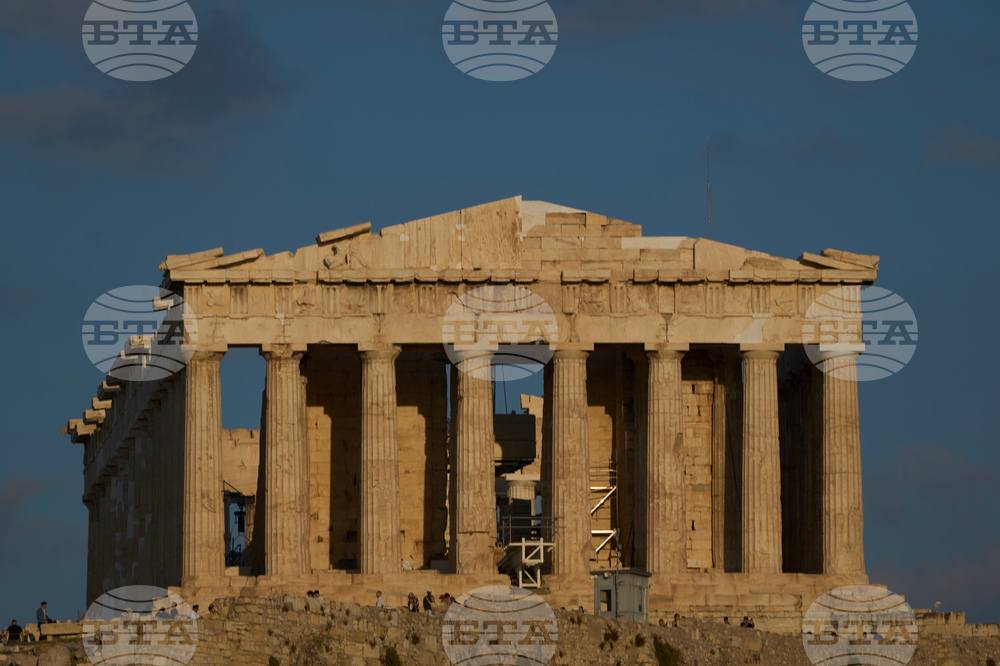 Greece Parthenon Scaffolding Removed