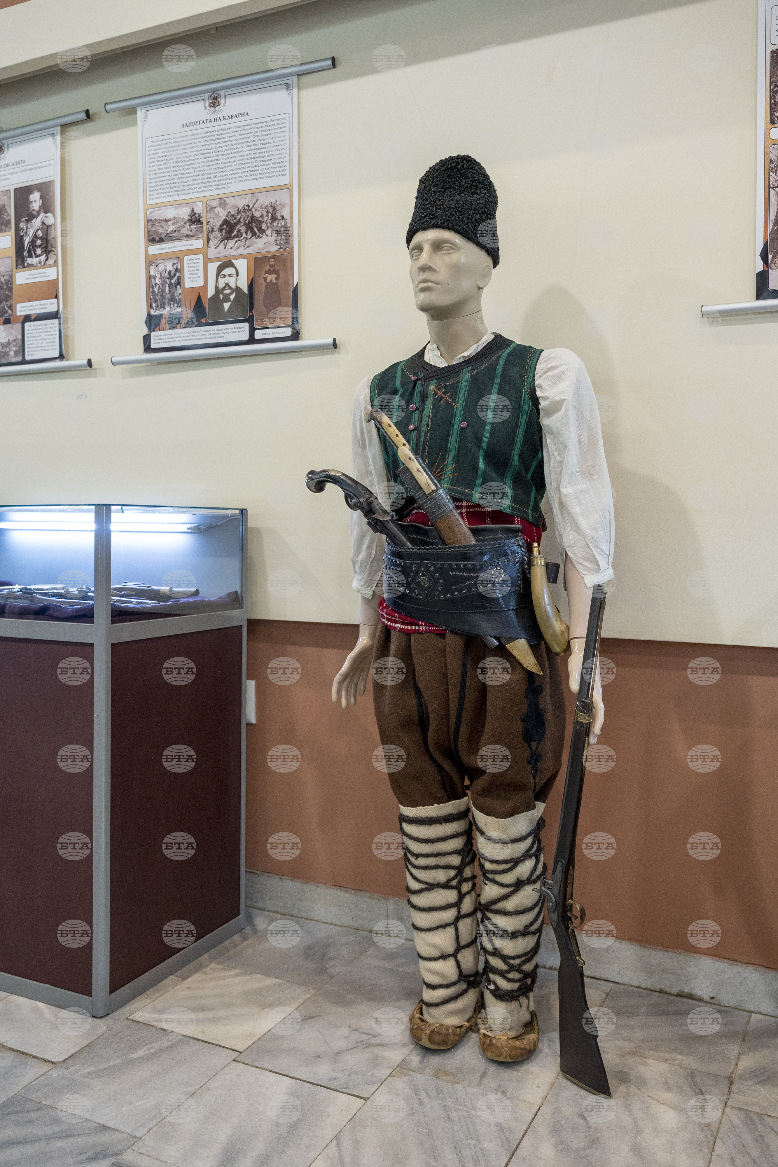 Добрич - изложба "За свободата Българска" - Снимка: Александра Антонова