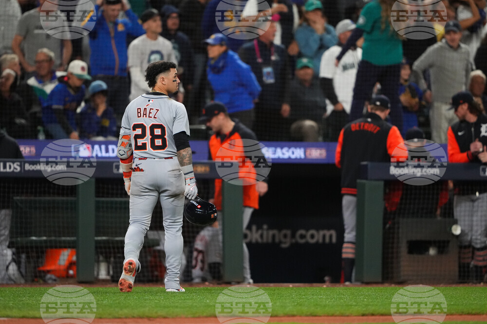 ALDS Tigers Mariners Baseball