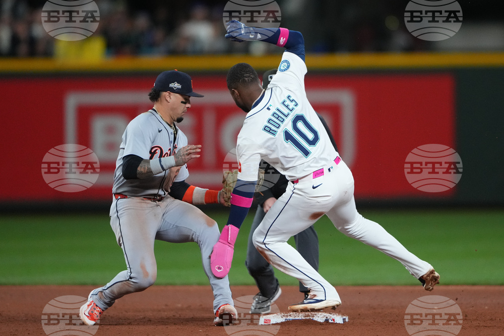 ALDS Tigers Mariners Baseball