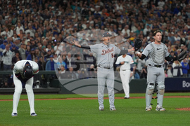 APTOPIX ALDS Tigers Mariners Baseball