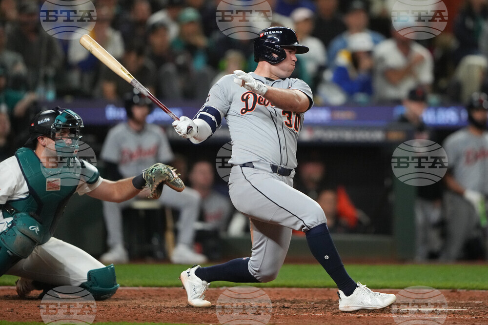 ALDS Tigers Mariners Baseball